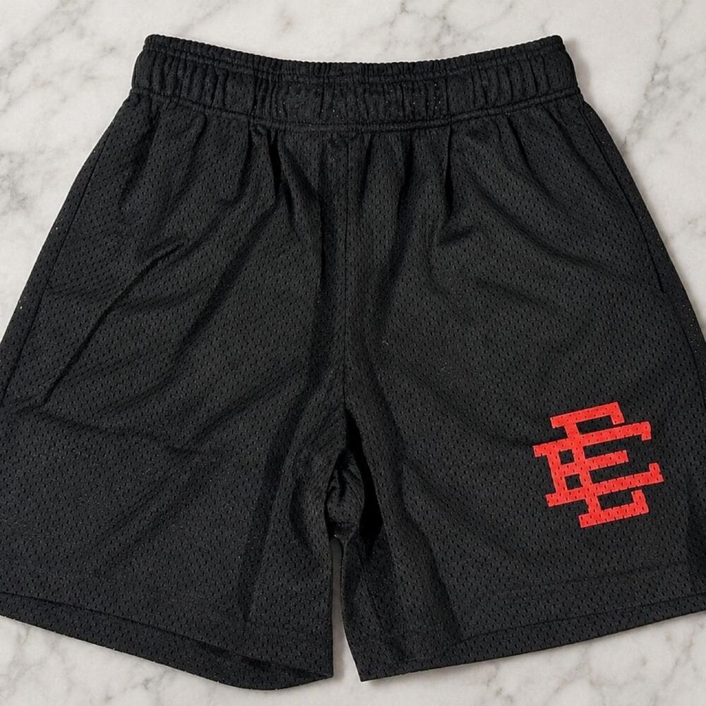 Eric Emanuel EE Shorts – Black/Red